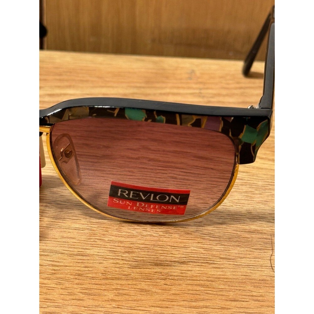 NOS Vintage Revlon Eye Fashions Multi-Color Browline Eyeglasses Sunglasses - Picture 5 of 7